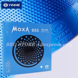 YINHE 955 Green Blue PipsLong Galaxy Table Tennis rubber topsheet OX Original Ping Pong Rubber 240122