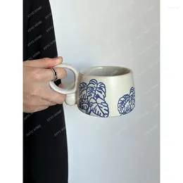 Mugs Creative Mark Good-looking Ceramic Design Coffee Cup Couple's Cups