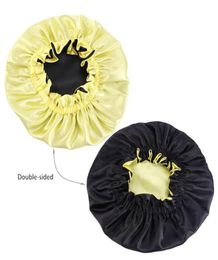 Baby Silky Satin Bonnet Adjustable Sleep Cap Girl Night Turban Children Headwear A2UB289k3945593