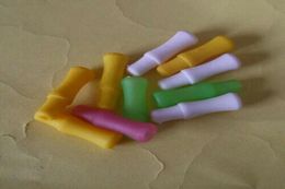 Pipes Coloured Silicone Cigarette Holder Water Handmade Pipe Smoke Pot Smoking Accessories1390865