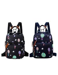 Air Balloon Printed Diaper Bag Waterproof Maternity Baby Backpack Waterproof Nursing Bag Wet Travel bolsa maternidade6638912