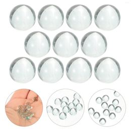 Vases 10 Pcs Clear Glass Marble Vase Decoration Game For Home Marbles Bulk Ornaments Crafts Fillable Filling Nupec Pearl Beads