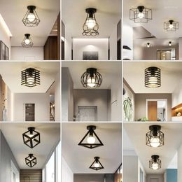 Chandeliers European Modern Led Ceiling Chandelier For Aisle Corridor Balcony Study Home Indoor Lighting Decoration Simple Lamps E27 Bulb