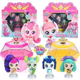 est Anime Catch Teenieping Shiny Gem Series Figure Toys Cartoon Princess Model Dolls Childrens Birthday Gifts 240130