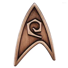 Brooches Star-Trek-Engineering Badge Sci-fi TV Brooch Metal Decorative Accessories