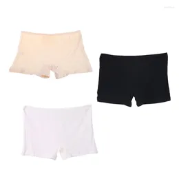 Women's Leggings Ladies Dancing Sport Shorts Spandex Elastic Pants Safety Underwear N7YF