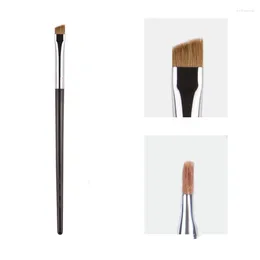 Makeup Brushes MyDestiny Brush-Ebony Handle Natural Hair 20Pcs Single Series-Mink Eyebrow Brush