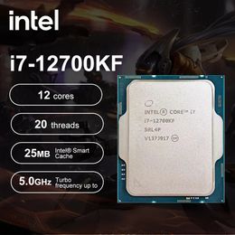 Intel Core i7 12700KF 36 GHz 12Core 12Thread 12th CPU Processor 10NM L325M 125W LGA 1700 Gaming processador 240123