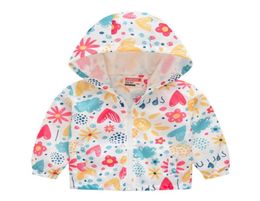 Fashion Girls Windbreaker for Boys Clothes Print boy Hoodies Jackets Pattern Hooded Coat for Girl Childrens039 Clothing 20111737623167