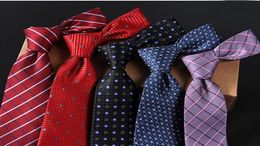 5 Colors2017 High Quality Men Neck Ties Business Fancy Trousers Stamp Groom Ties Wedding Accessories m014194798