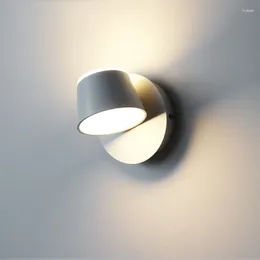 Wall Lamp Indoor LED Ceiling Light Modern Style Rotatable Home El Bedroom Bedside Living Room Reading