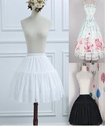 Women039s Petticoat Crinoline Birdcage Cosplay Underskirt Sweet Tutu 2 Hoop Skirt For Wedding Adjustable For Lolita Girl7060098