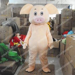 New style pig Mascot Costumes Halloween Cartoon Character Outfit Suit Xmas Outdoor Party Outfit Unisex Promotional Advertising Clothings