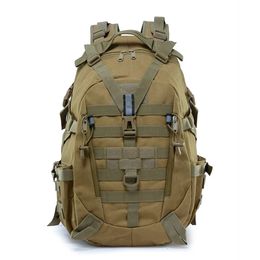 40L Military Tactical Backpack For Men Camping Hiking Backpacks Reflective Outdoor Travel Bags Molle 3P Climbing Rucksack Bag 240202