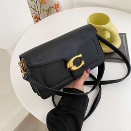 Women s New Fashion Versatile Caviar Small Square with Diagonal Straddle Simple Handheld Bags Bag factory direct sales