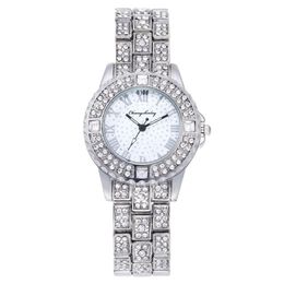 Men and women watches quartz movement iced out casual dress clock all diamond watch battery analog wristwatch splash waterproof sh331h