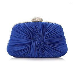 Evening Bags Retro Fashion Hand-weave Handbags For Women Small Purses Annual Party Clutch Chain Shoulder Bag Ladies Wedding