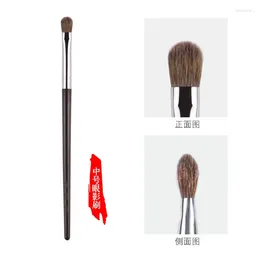 Makeup Brushes MyDestiny Brush-Ebony Handle Natural Hair 20Pcs Single Brush Series-Goat&pony&Squirrel Precision Eyeshadow