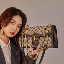 Hong Kong Brand Women s New Fashion Classic Versatile One Shoulder Crossbody Chain Wine God Bag factory direct sales