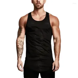 Men's Tank Tops Mens Bodybuilding Fitness Workout Mesh Quick-drying Gym Sports Summer Slim Fit O-neck Blank Breathable Undershirt