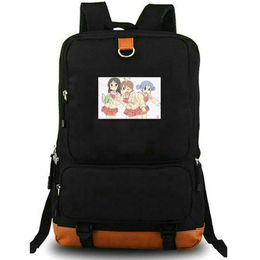 My Ordinary Life backpack Aioi Yuko daypack Naganohara Mio school bag Cartoon Print rucksack Leisure schoolbag Laptop day pack