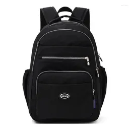 School Bags Nylon Classic Women Backpack Schoolbag For Teenage Girl Preppy Style Student Female Shoulder Laptop Bag Travel Rucksack
