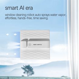 Window Robot Cleaner Water Spray Electric Glass Wiper Auto Cleaning Robots Washer Machine Smart APP Remote Control 240131