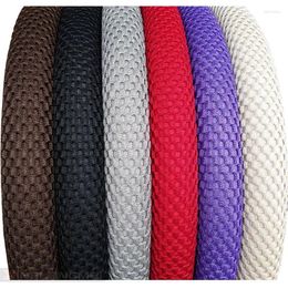 Steering Wheel Covers 3/PcsIce Silk Cover Gear Handbrake Wear-resistant Anti-slip Car Interior Accessories Universal 38CM