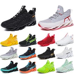 Running shoes Men Women breathable black white Grey blue Lightweight Lace-up Outdoor sport sneaker