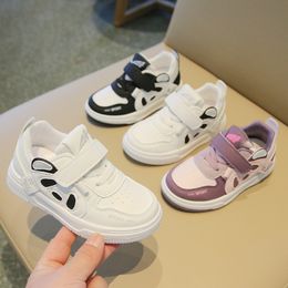 Kids Sneakers 2024 Spring Autumn New Children Sports Shoes Cartoon Girls Casual Shoes Light Boy Small White Shoes Soft Soled Baby Walking Sports Shoes Single
