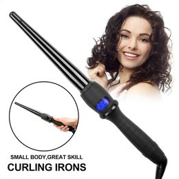 Elektriskt curlingjärn Stor volym inre spänne bangs perm frisyrande antiperm keramisk anjon curle 240126