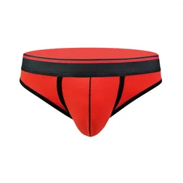 Underpants Sexy Men Briefs Cotton Underwear Solid Brief Pouch Ropa Interior Hombre Slip Gay Calzoncillos Low Wais Bikini Slips