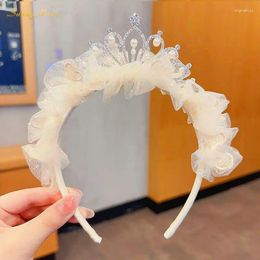 Hair Accessories Fashion Baby Girl Princess Sweet Style Birthday Party Wedding Crown Headband Infant Toddler Kids Clips 5-15Y