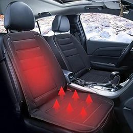 Car Seat Covers Heated Cushion 12V Electric Anti-slip Styling Winter Pad Durable Breathable Heating Interior Supplies