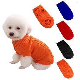 Dog Apparel Autumn Winter Warm Clothes South Korea Knitted Sweater Puppy Pet For Small Medium Dogs Chihuahua Clothing