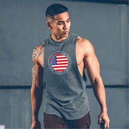 Men's Tank Tops Brand Just Gym Clothing Fitness Mens Top Men Bodybuilding Stringer Workout Singlets Fashion Sleeveless T Shirt