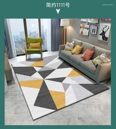 Carpets A896 Nordic Living Room Carpet Minimalist Bedroom Luxury Stain Resistant