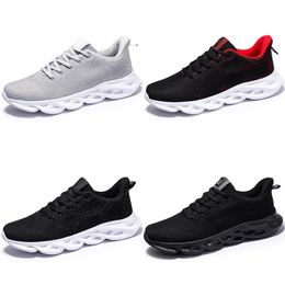 2024 New running shoes mesh deodorant men woman black red white gray trainers Soft bottom sneakers breathable