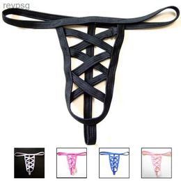 Briefs Panties G String Men Thong Underwear Sexy Bandage Mens Penis Multi Colors Jock Male Low waist Cock jockstrap string homme YQ240215