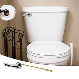Bath Accessory Set Replacement Toilet Flush Lever Handle Water Tank Copper Rod Front Bathroom Accessories Adhesive Paper Towel Holder
