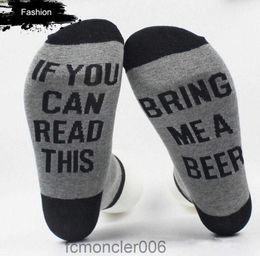 Whole Women Men Letter Printed Socks If You Can Read This Bring Me a Glass of Wine Unisex Funny Novelty Vintage Ret5599033 PJR7