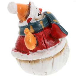 Garden Decorations Dining Table Resin Snowman Ornament Elder Christmas Centrepiece Sign Home