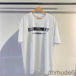 Embroidery Printing Buryess t Shirt Casual Mms with Monogrammed Print Short Sleeve Top for Sale Luxury Mens Hip Hop Clothing Cotton Jiaduo Asian Size S-xxxxxl NBDC