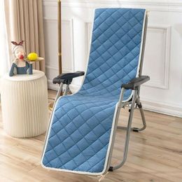 Pillow Anti Slip Recliner For Autumn And Winter Integrated Office Backrest Lunch Break Folding Bed Rocking Chair