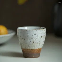 Cups Saucers Japanese Style Restaurant Ceramic Water Cup Creative Retro Coarse Pottery Teacup Drinkware Teaware Coffee Milk Mug