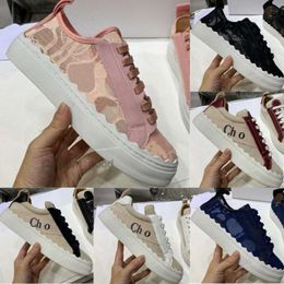 Luxury Womens shoes Brand Sneakers Shoes Designer Sneaker Floral Brocade Genuine Leather Women Shoe Lace embroidery by bagshoe