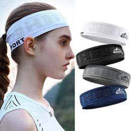 4Pcs/Set High-elastic Breathable Mesh Hairband Sport Exercise Sweat-Absorbent Headband Run Hike Cycling Sweatband Accessories 240119