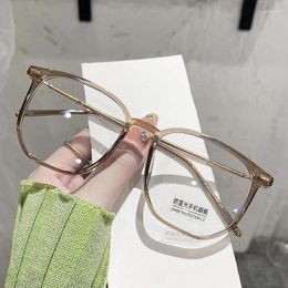 Sunglasses Frames BD01250 Cold Tawny Anti-blue Glasses Female Can Match Myopia Lens Small Red Book The Same Model TR90 Large Frame Male