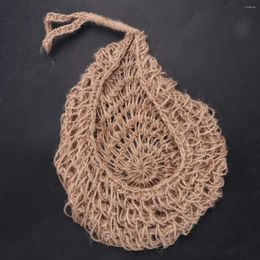 Jewellery Pouches Twine Onion Basket Hanging For Pantry Potato Garlic Storage Baskets Boho Wall 2Pcs