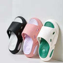 Slippers Summer For Women Fashion And Versatile Wear Thick-soled-like Sports Couples Casual Beach Flip-flops